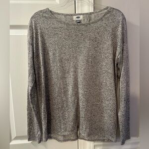 Old Navy Long Sleeve Gray Shirt